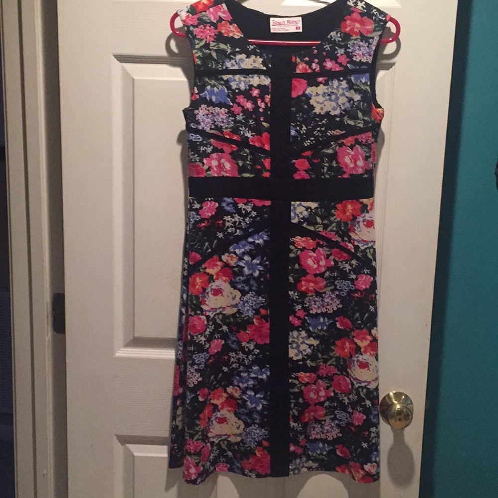 Tango Mango knit, street length dress Size S.